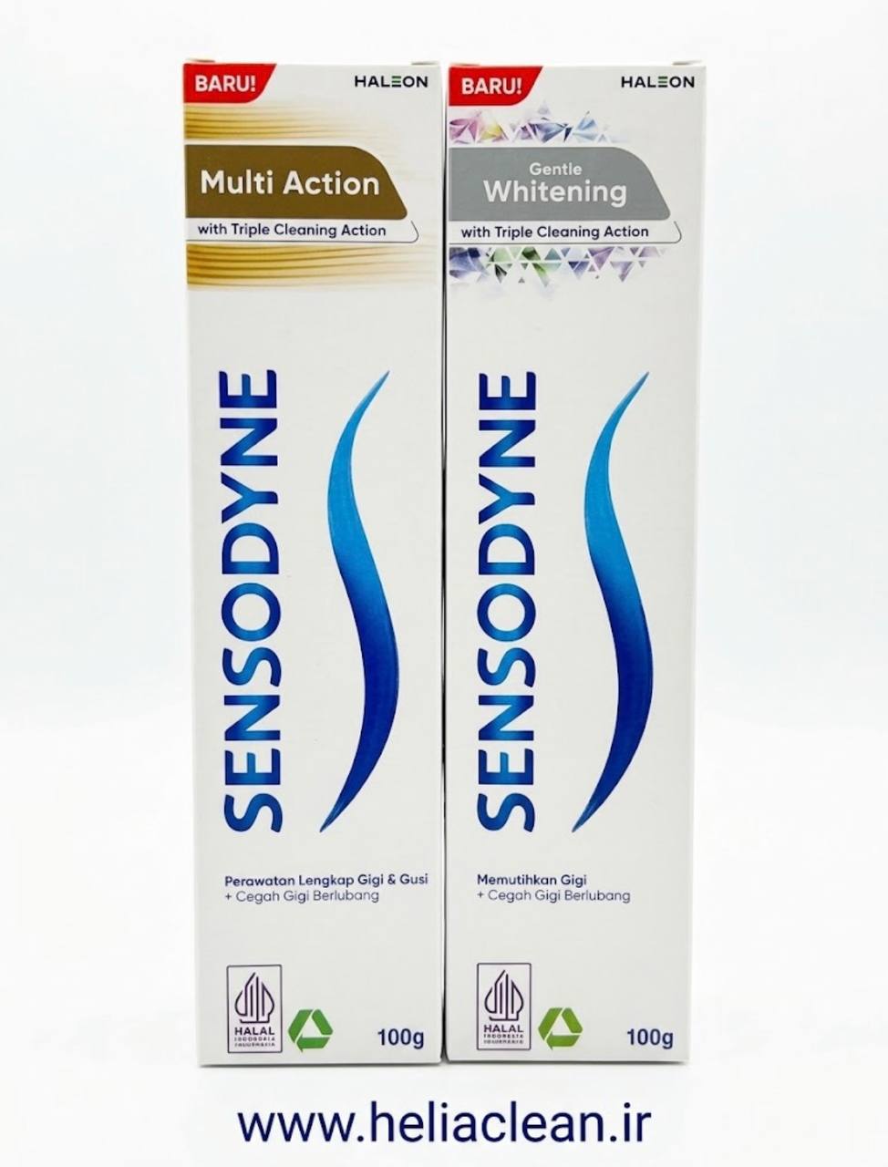 خمیردندان سنسوداین Sensodyne 100g | Multi Action و Gentle Whitening