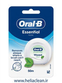 نخ دندان اورال بی مدل Essential Floss حاوی موم نعنا